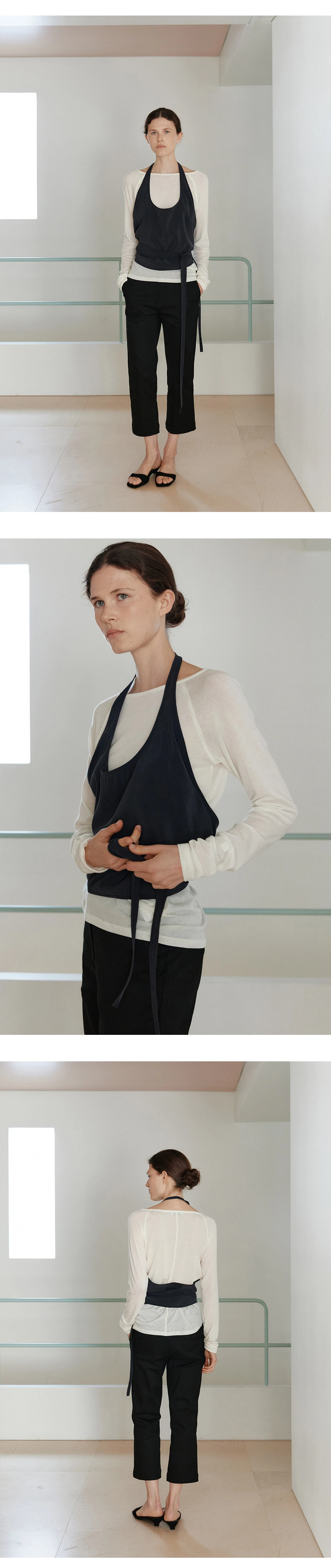 Sheer boatneck raglan t-shirt_4colors