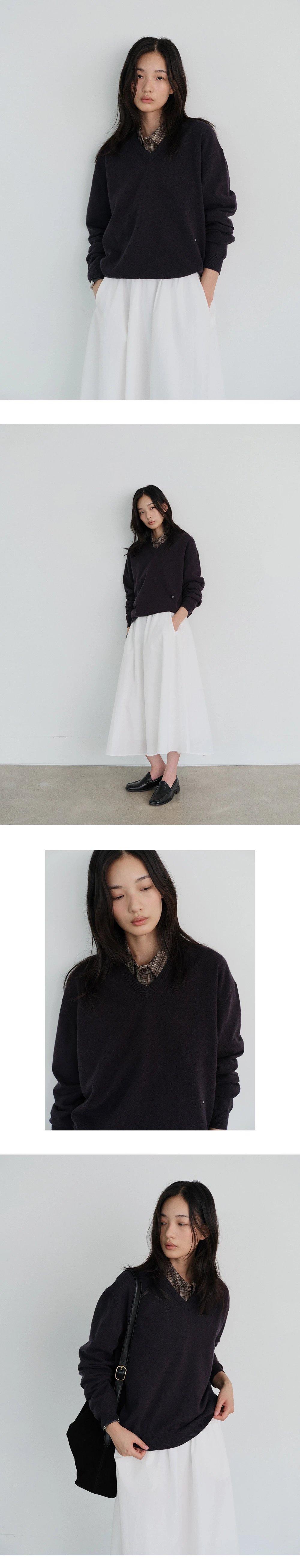 [9차 리오더][뉴컬러 추가] Washable V-neck knit_6colors