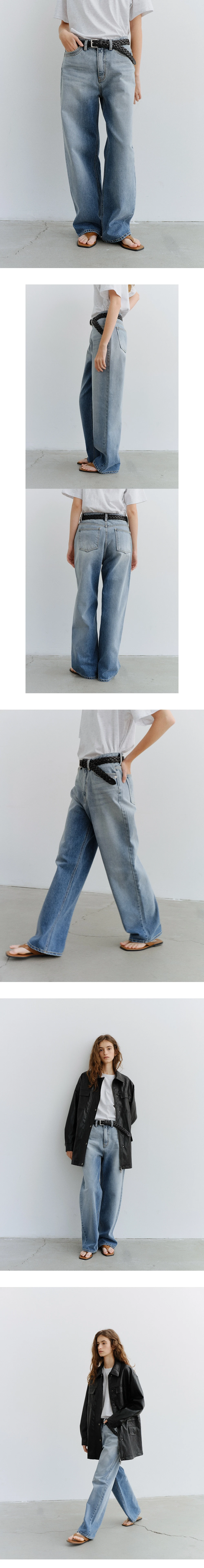 [김가훤 PICK!] [1차 리오더] Boy brushed wide denim
