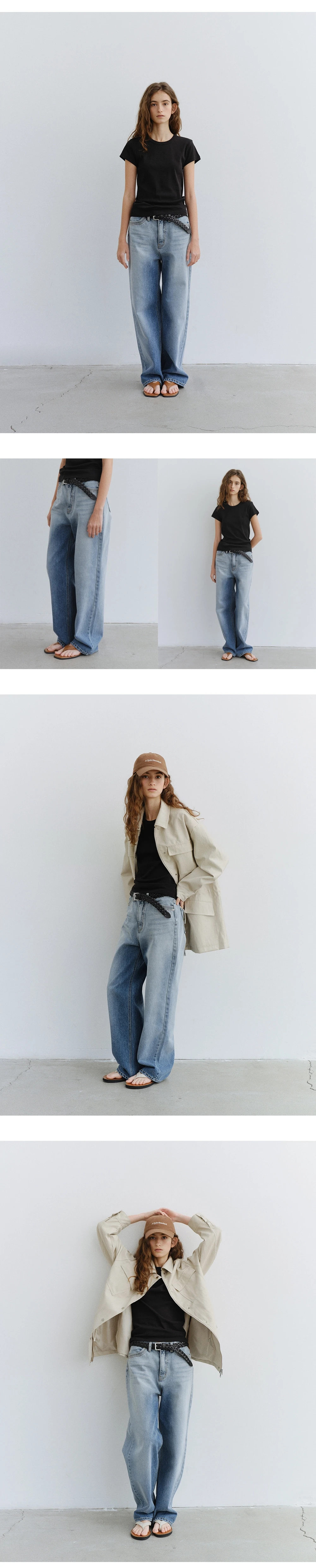 [김가훤 PICK!] [1차 리오더] Boy brushed wide denim