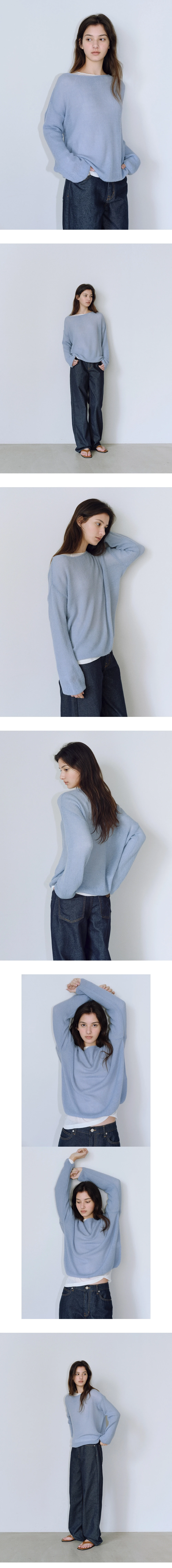 [1차 리오더] Lea wool boatneck knit_3colors